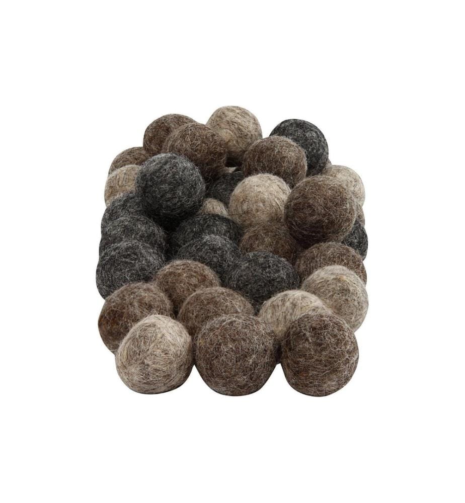 CREATIV COMPANY - Boules de feutre 20 mm 64 pièces