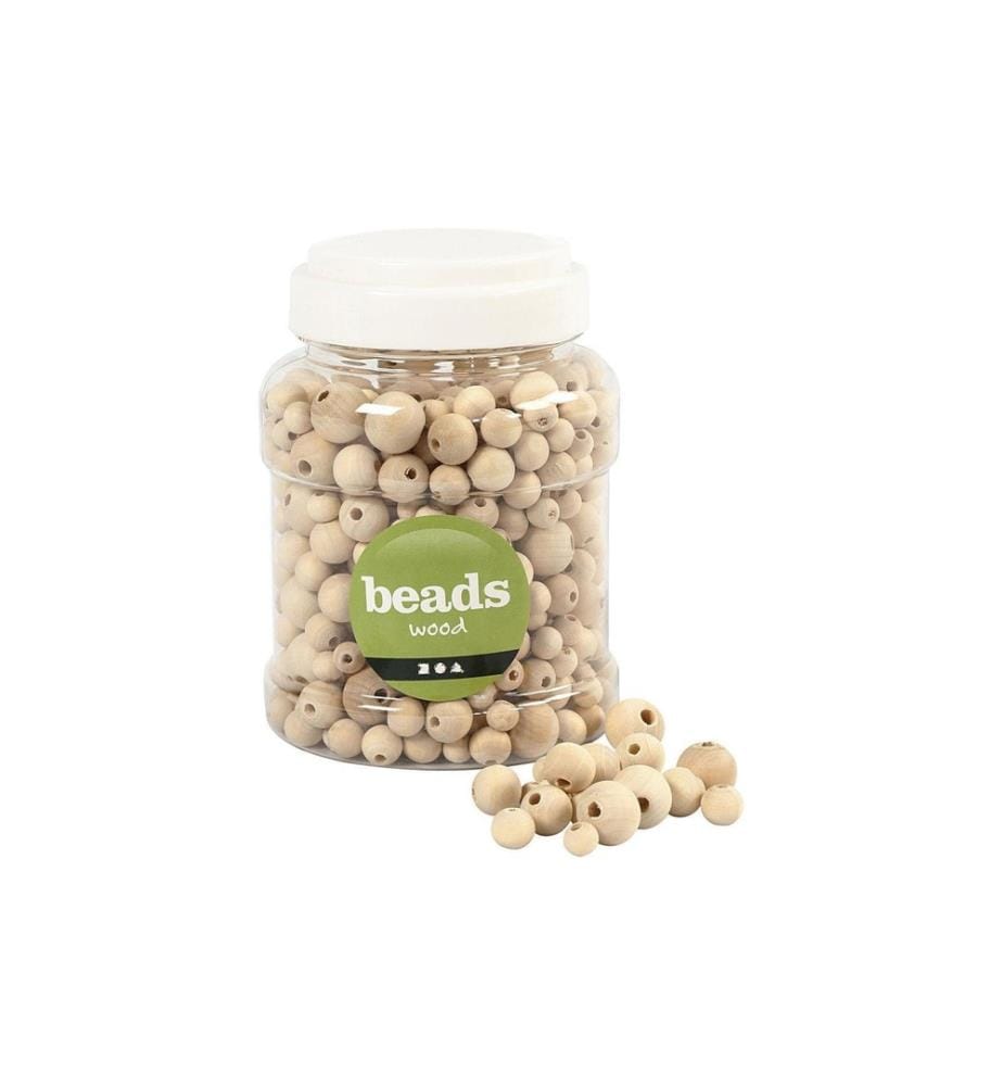 CREATIV COMPANY - Billes de bois Beige