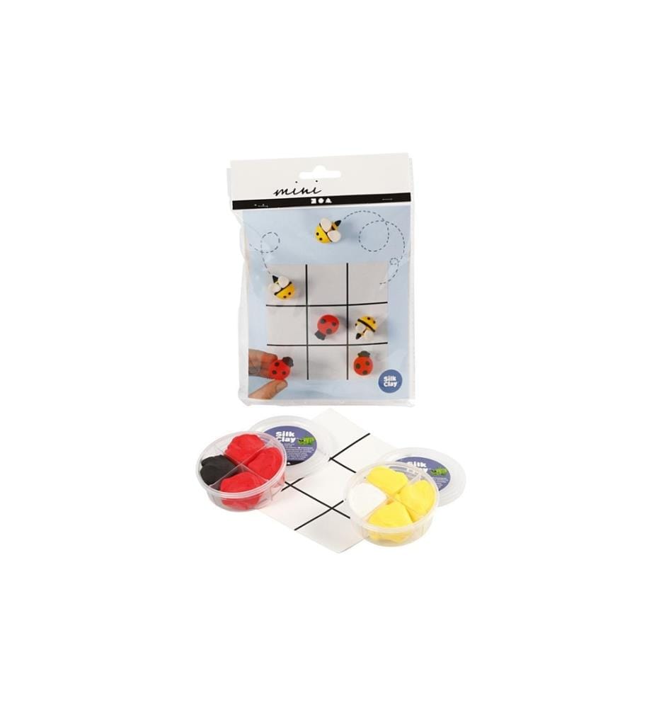 CREATIV COMPANY - Set de modélisation Tic Tac Toe Modelage, 1 jeu