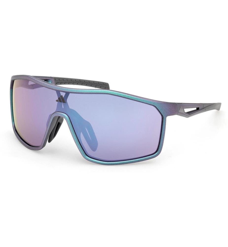 Adidas - Kalidro SP0117 Lunettes de soleil de sport, Vert foncé Violet