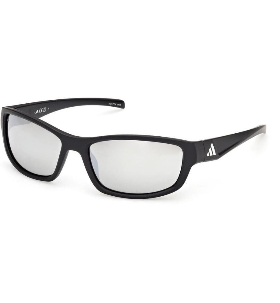 Adidas - ES0005 Lunettes de soleil Sport Matte Black, Smoke Mirror