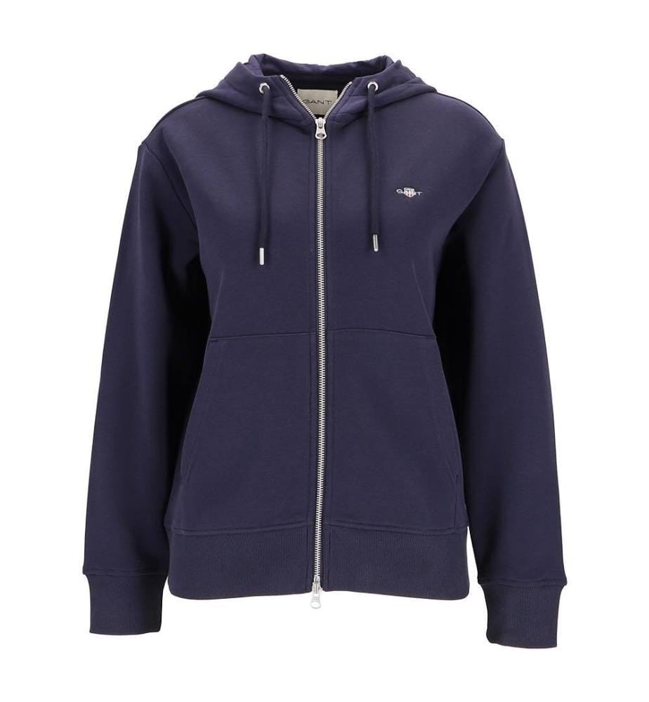 Sweat à capuche zippé Shield - Bleu Marine / Navy