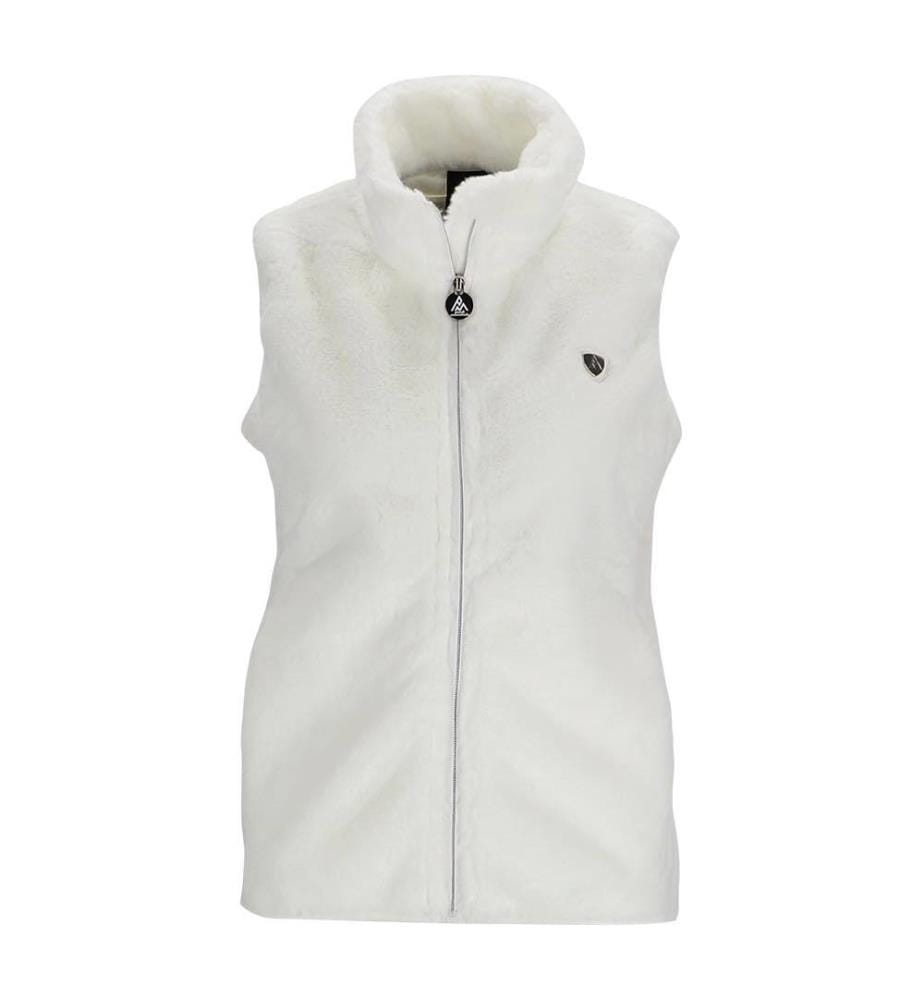 Gilet Fausse Fourrure - Ecru