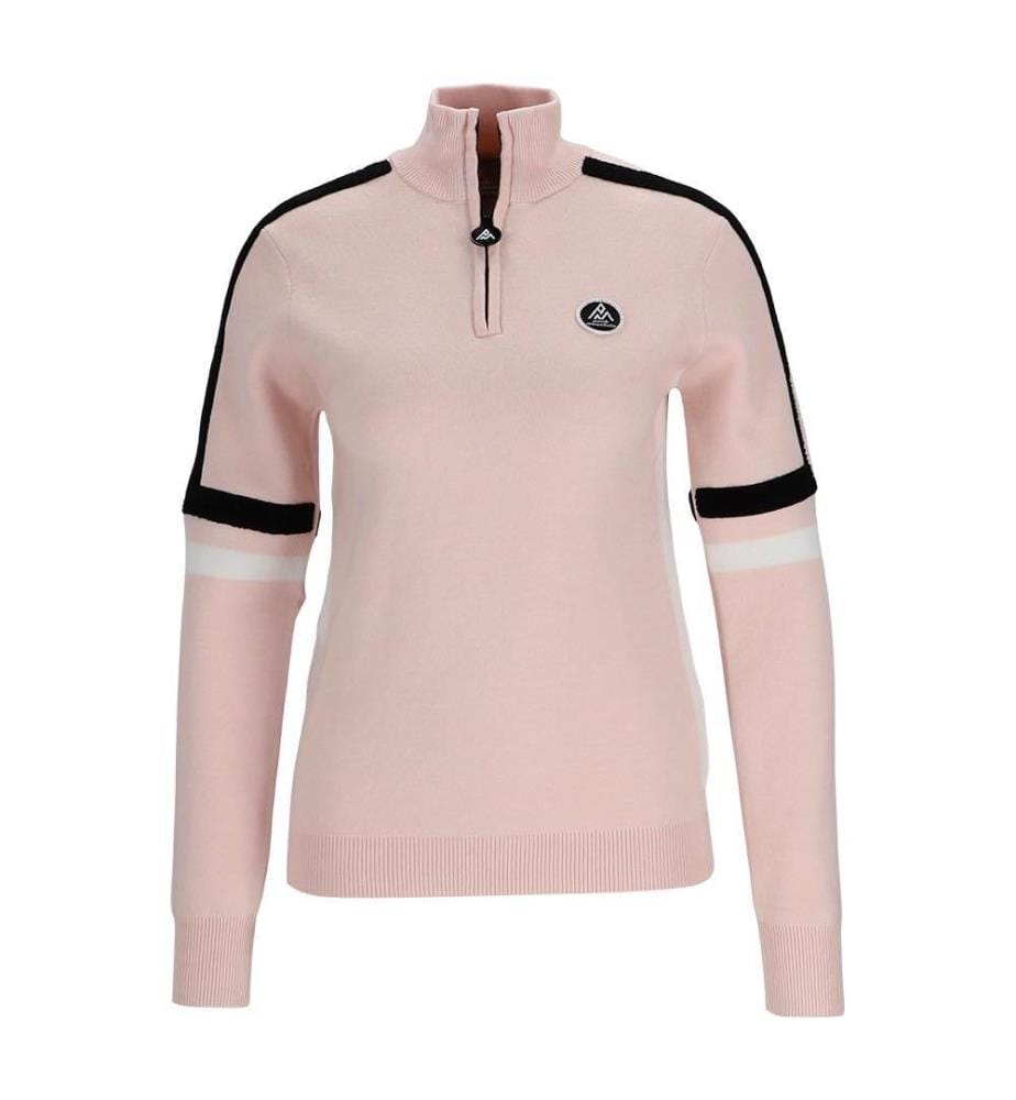 Pull Col Roulé - Rose