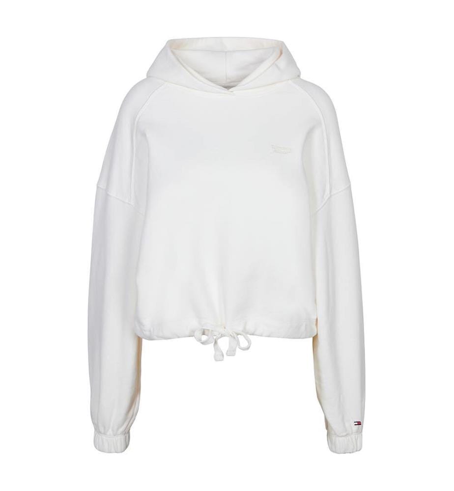 Hoodie Relaxed Fit - Blanc