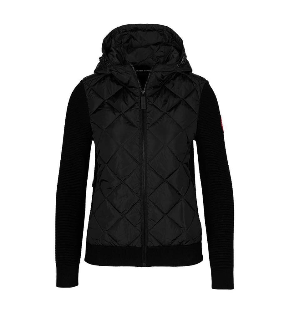 Jaquette HyBridge Quilted Knit - Noir