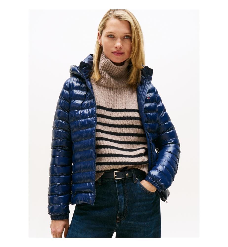 Doudoune déperlante cintrée pliable - Dark Blue