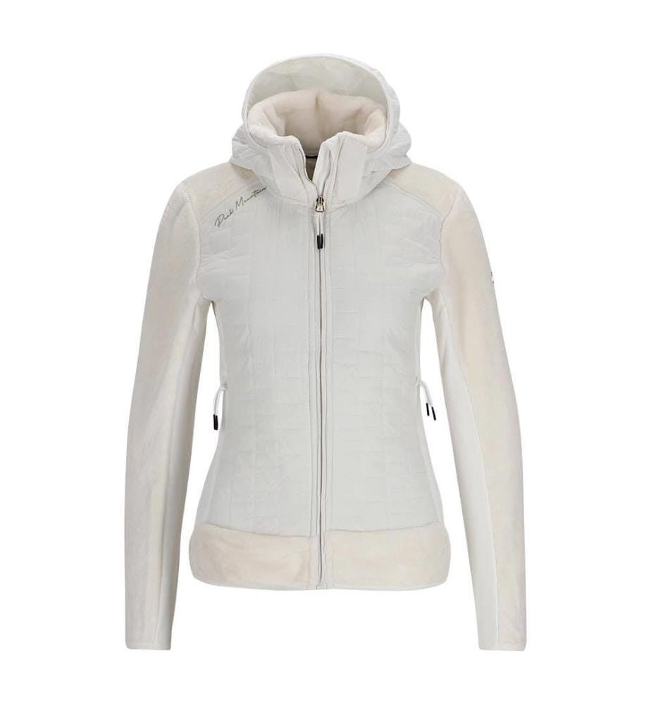 Blouson Polaire Matelasses - Ecru