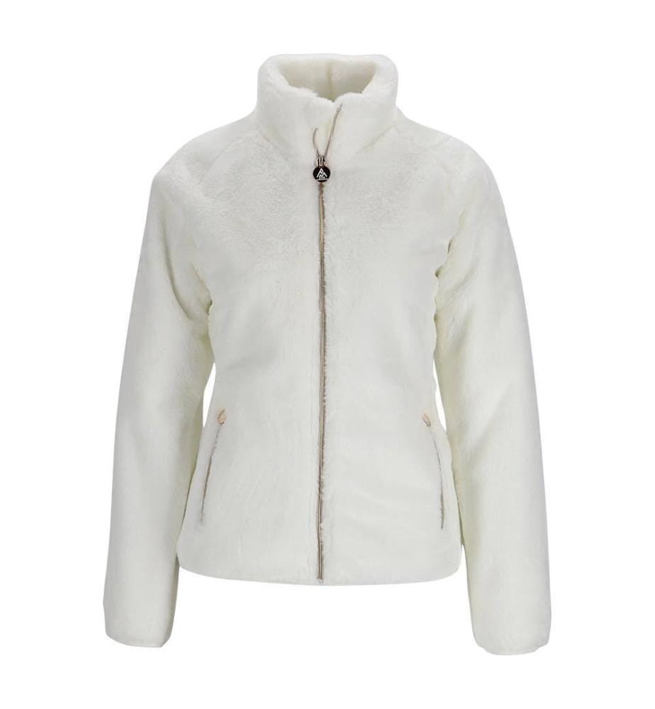 Blouson fausse fourrure - Écru