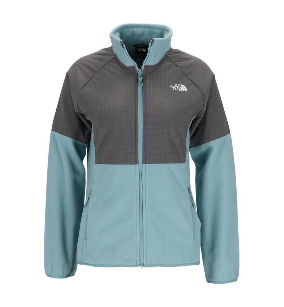 Veste Polaire Glacier Heavyweight Zippée - Bleu Nuit & Gris Perlé