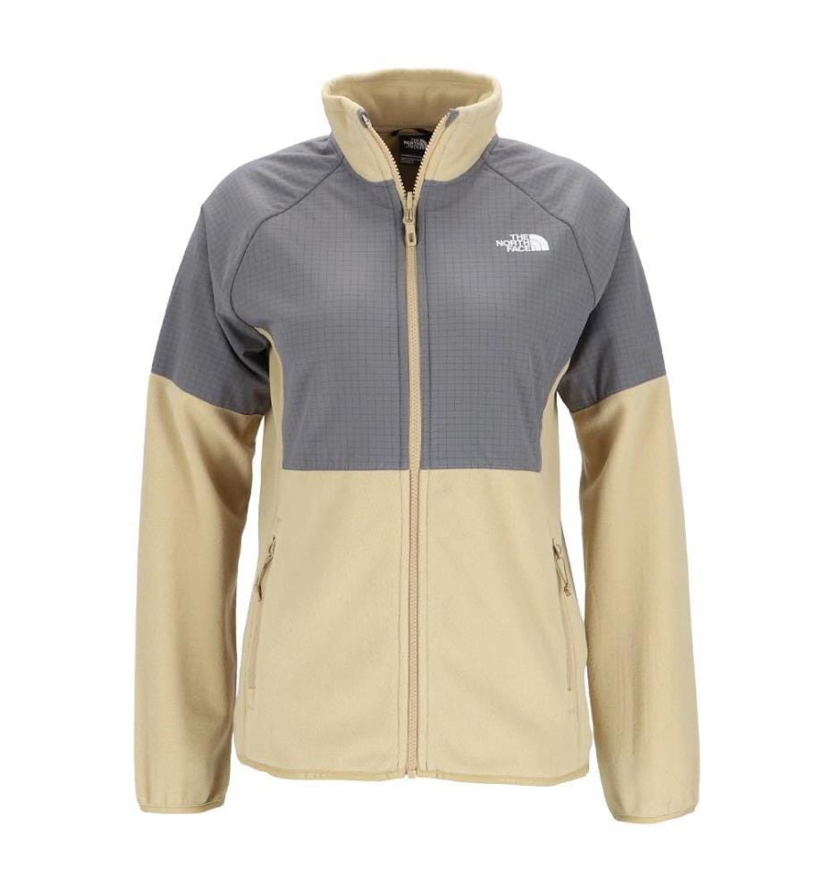 Veste Polaire Glacier Heavyweight Zippée - Kaki Pierre & Gris Perlé