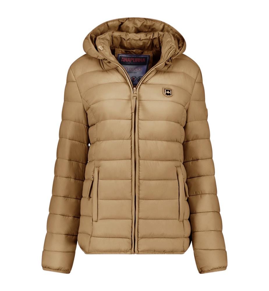 Blouson matelassé Akitalana - Taupe