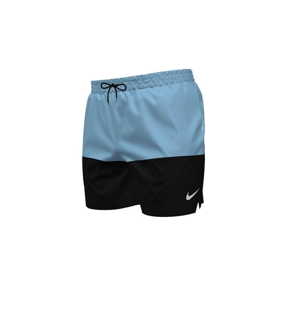 Short de Bain Volley Split 5" - Bleu Aquarius