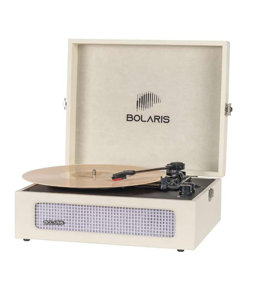 Platine vinyle Brasilia - 6 W - Bluetooth - Beige