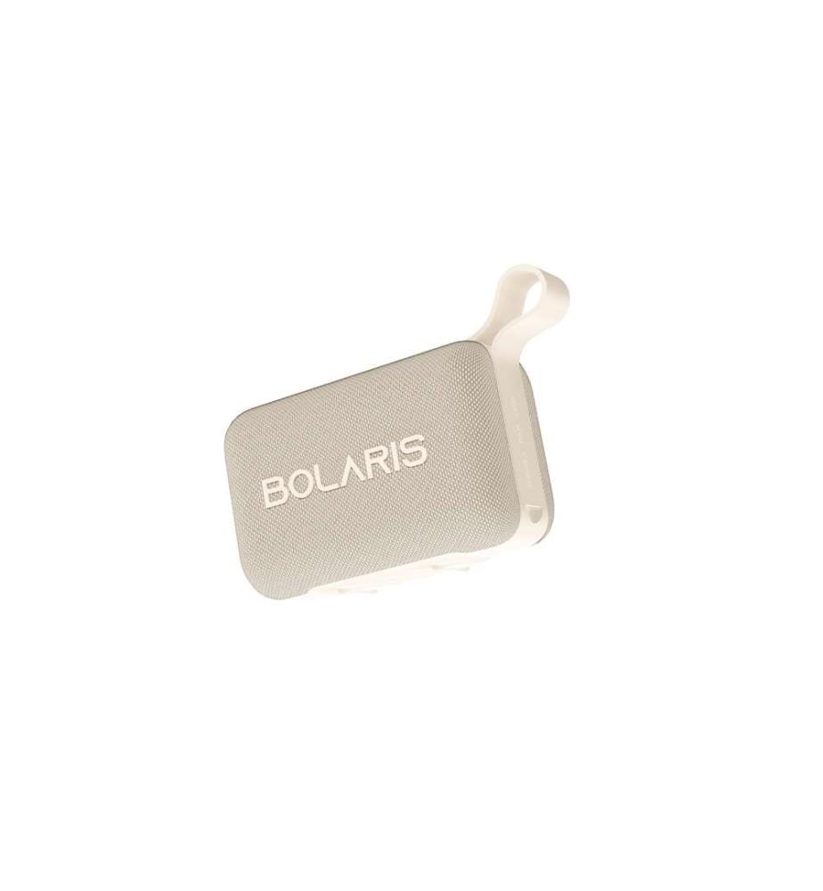 Enceinte Bolaris Bluetooth IPX5 5 W - Modèle Milano - Beige