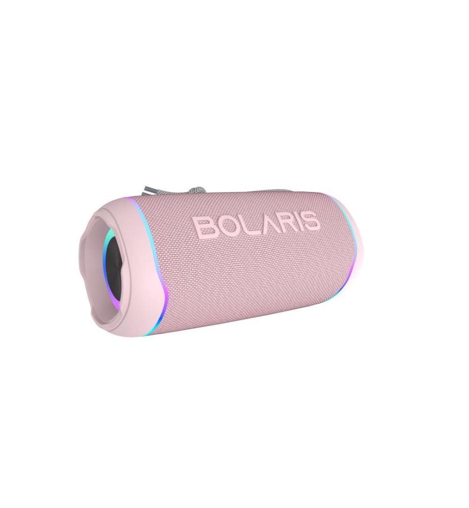 Enceinte Bolaris Bluetooth IP67 16 W - Modèle Parma - Rose