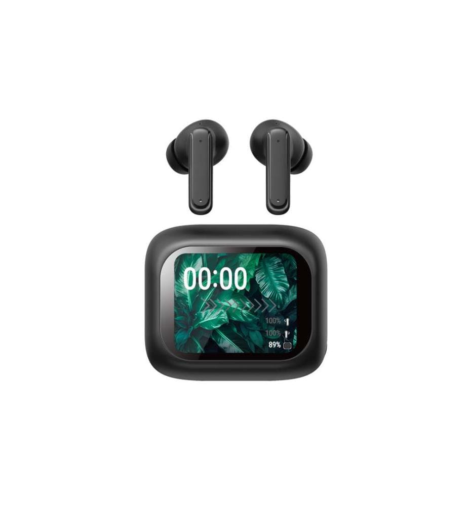 Écouteurs TWS Bolaris LCD Bluetooth 5.4 - Modèle Séoul - Noir