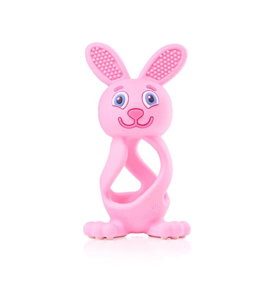 Anneau de dentition Bobbie Bunny rose