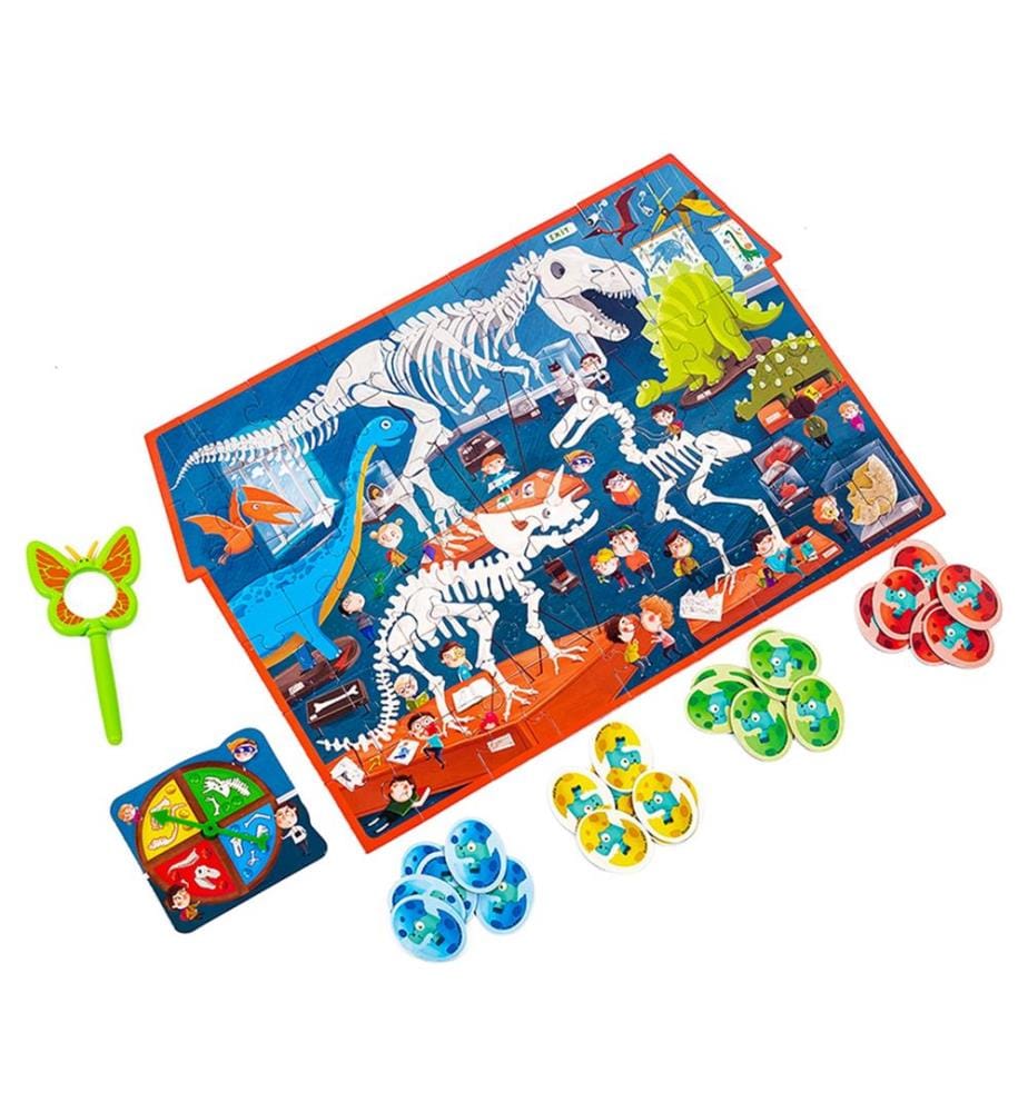 Puzzle détective Musée de Dinosaures