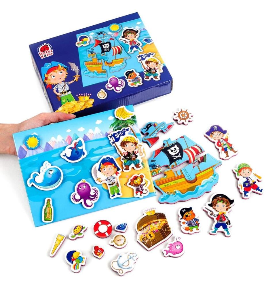 Jeu magnétique Pirates