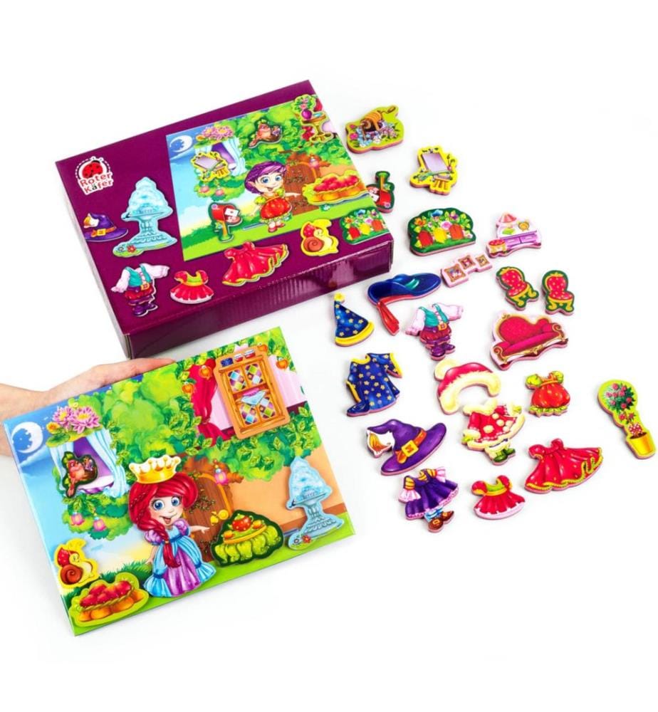Jeu magnétique Princesse fraise