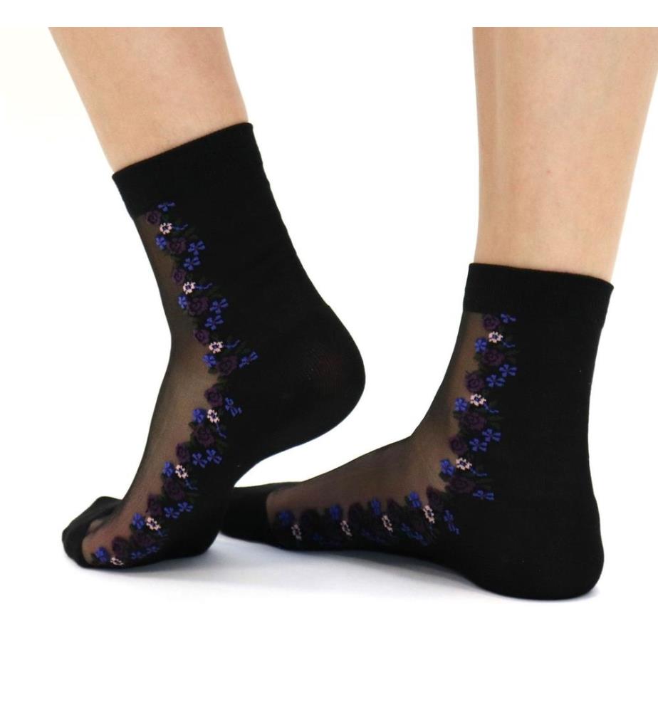Chaussettes PALOMA lilas
