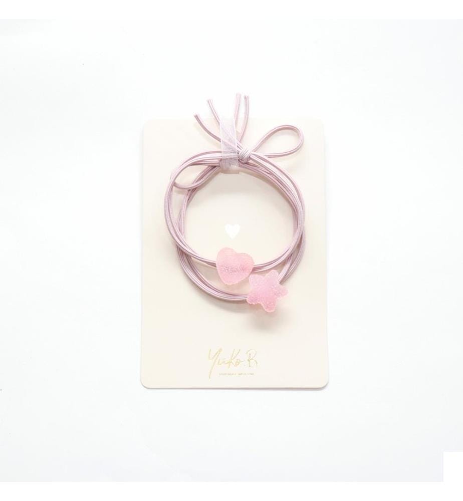 Elastiques cheveux 2 pcs. Curs sucrés