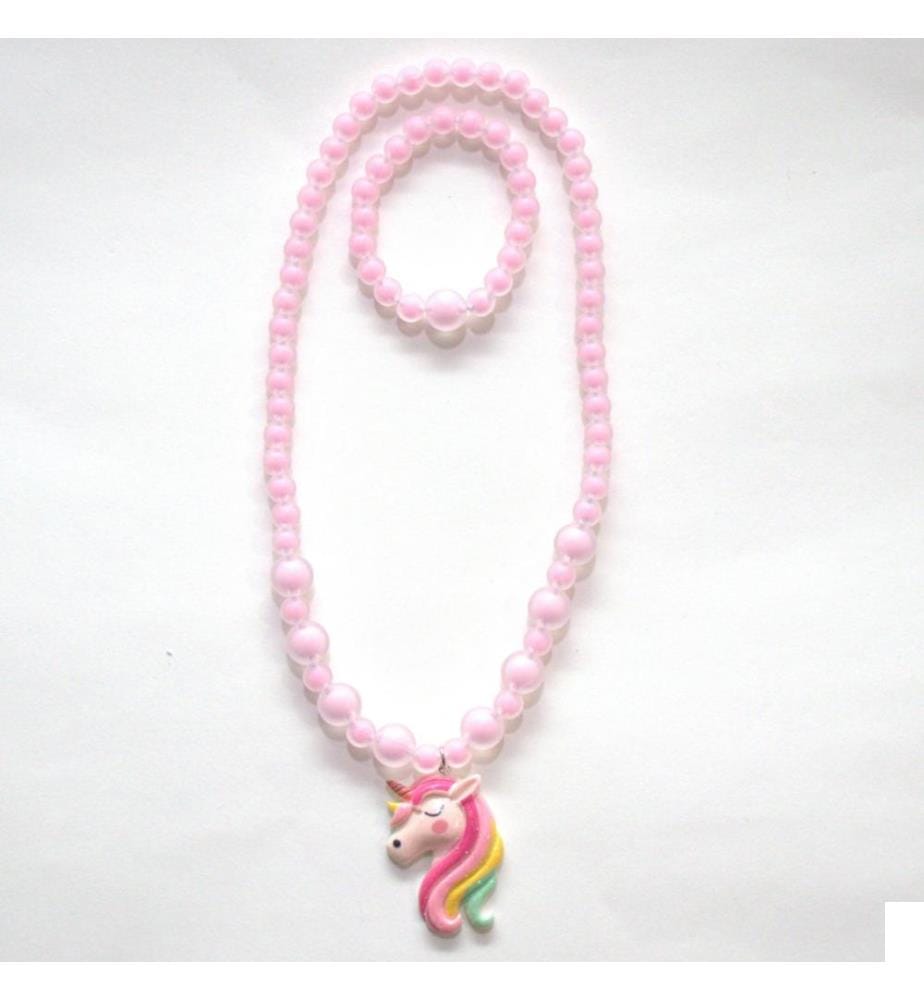 Collier et bracelet Licorne
