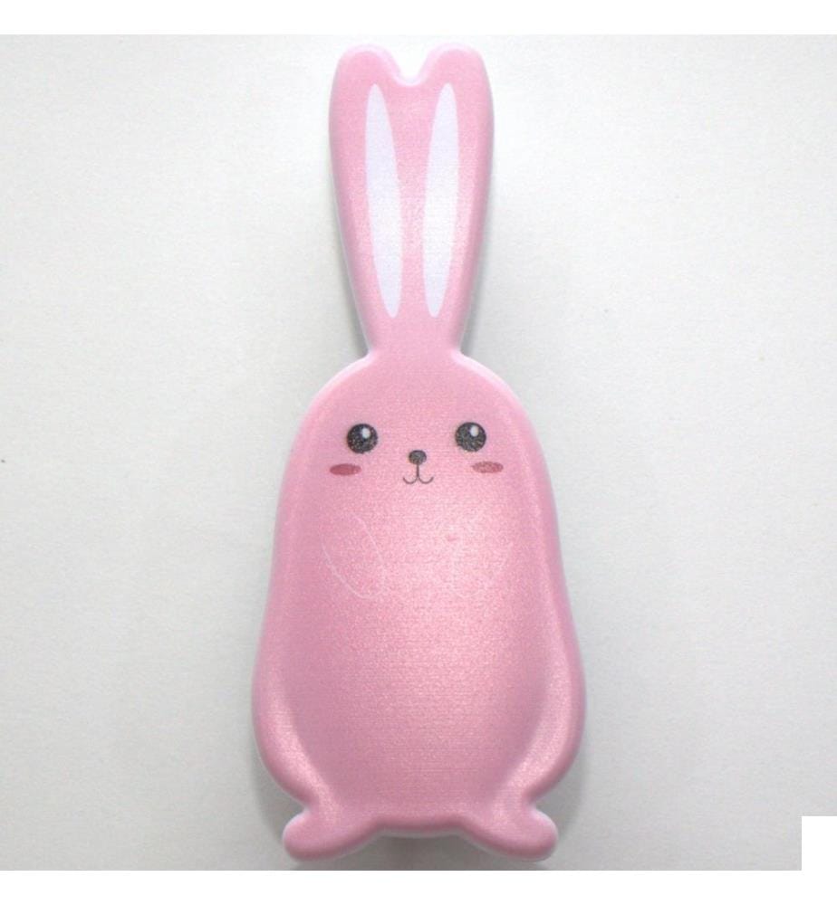 Brosse à cheveux Lapin rose