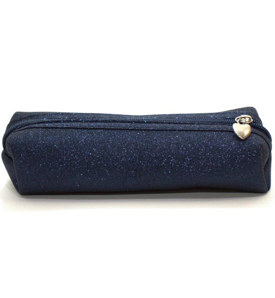 Trousse Moon pailletée marine