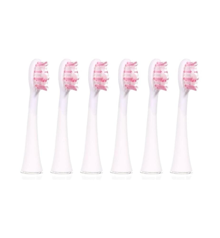 Ailoria - Tête de brosse à dents Shine Bright Extra Clean Weiss, 6 Pièce/s