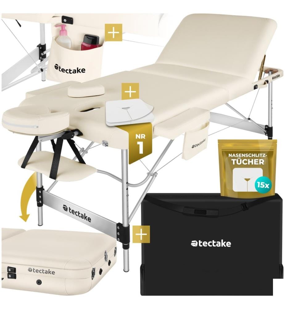 Table de massage pliable KO TAO - beige