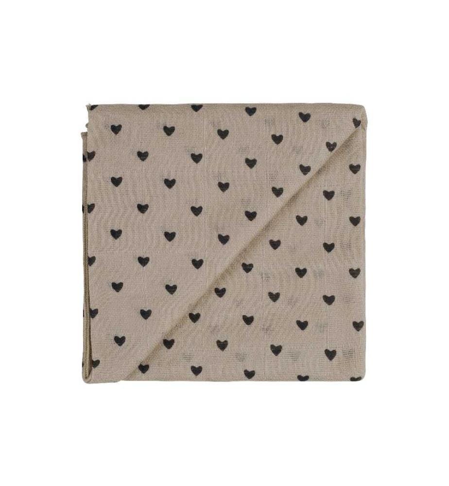 ZEWI bébé-jou Serviette en gaze Curs Sable