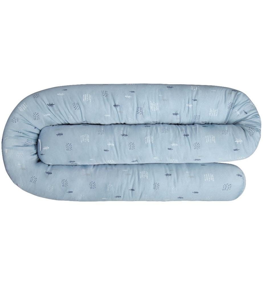 ZEWI bébé-jou Tour de lit Serpent Bois Indigo 200 cm