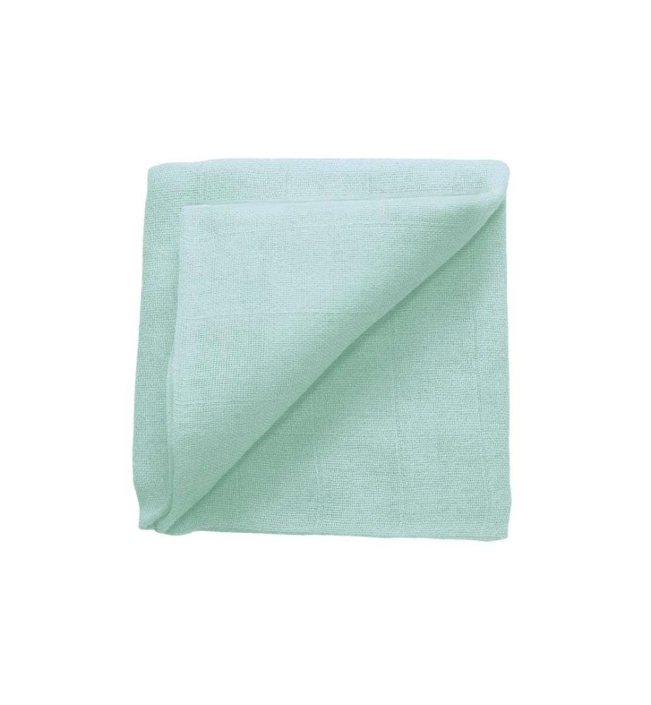 ZEWI bébé-jou Serviette en gaze taille de la menthe 60x60 cm