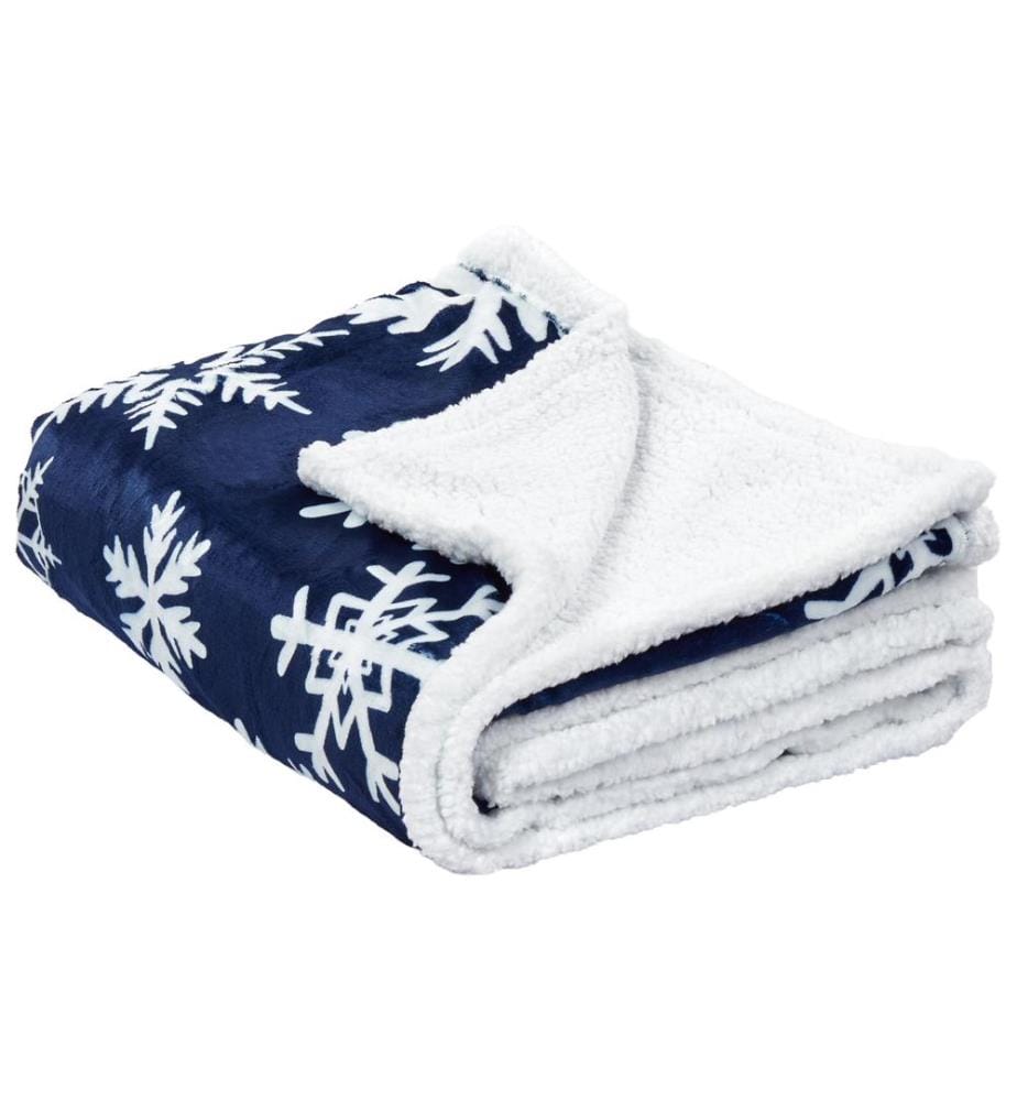 Couverture ANISE 150 x 200 cm Bleu foncé