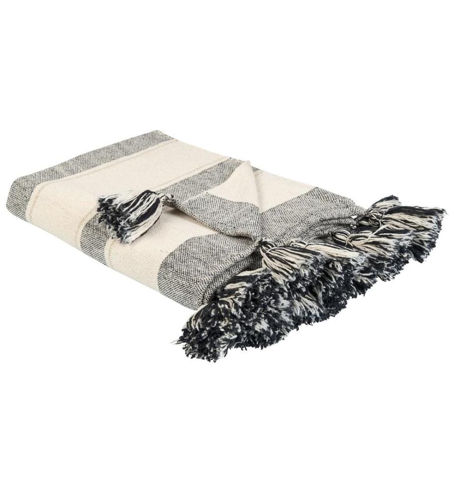 Couverture CAYIR Coton 130 x 170 cm Beige