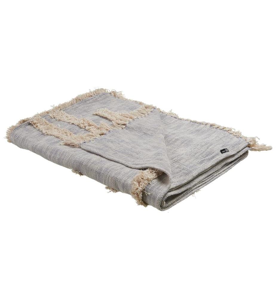 Couverture HOSPET Coton 130 x 180 cm Gris