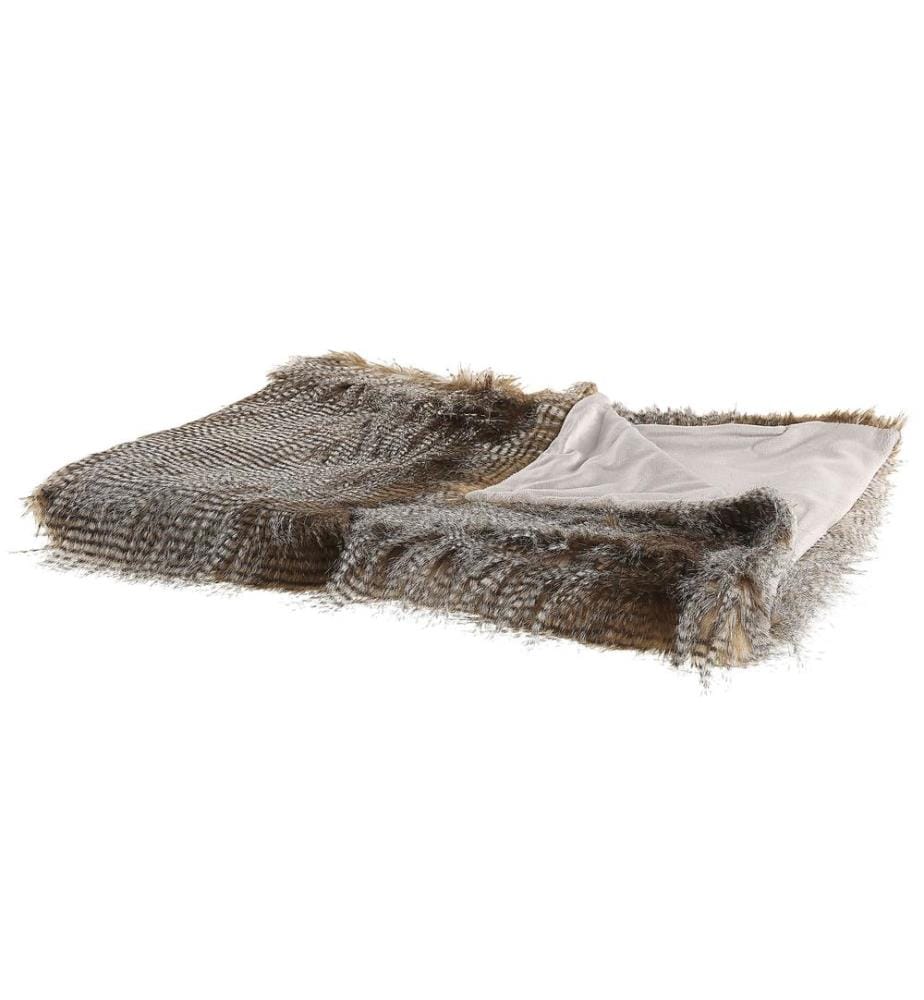 Couverture ASDAD Tissu 150 x 200 cm Marron