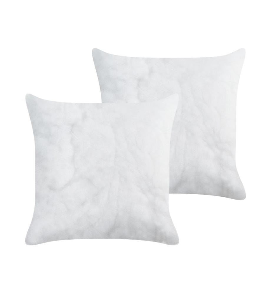 Lot de 2 rembourrages pour coussins ECHIUM 45 x 45 cm Blanc
