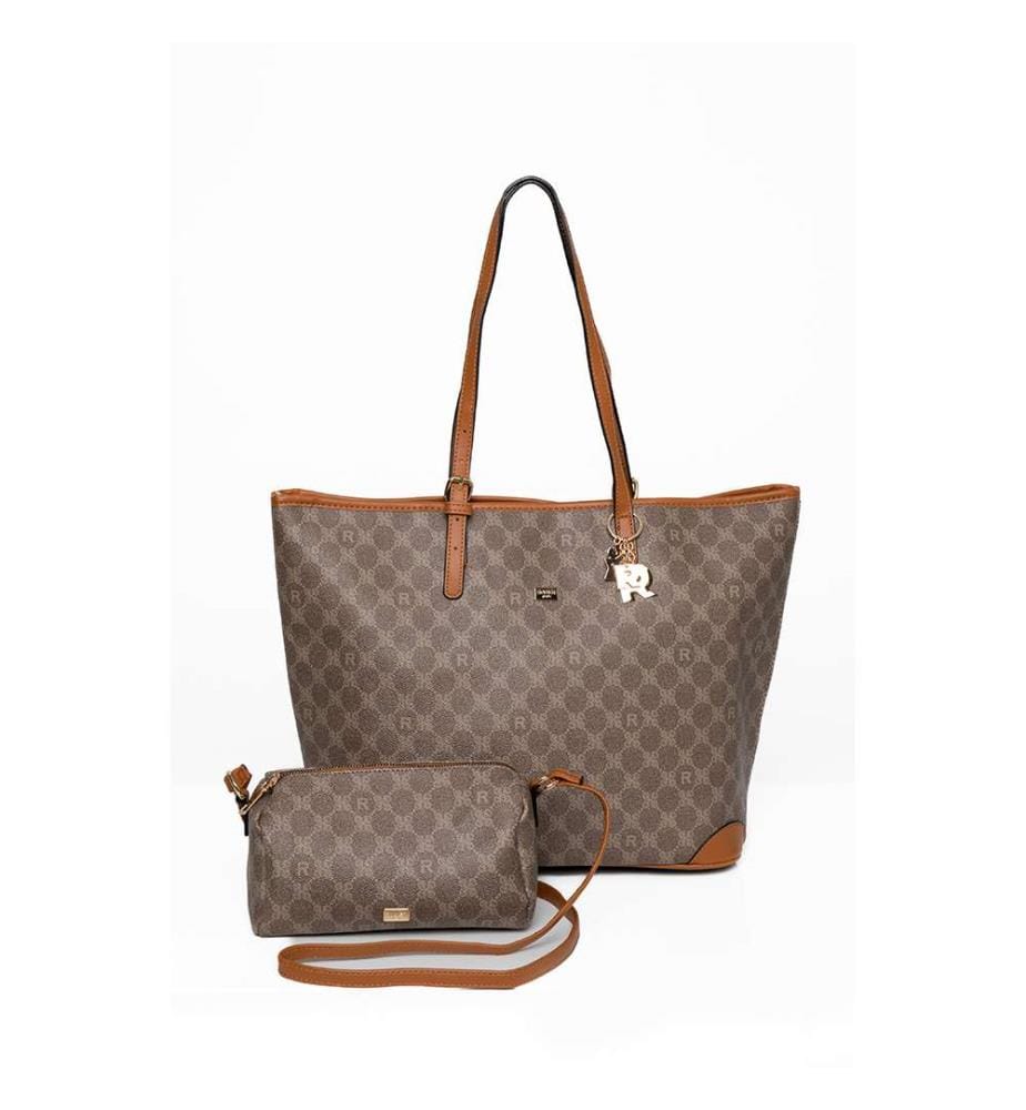 Sac Shopping Rive Gauche - Brun Foncé