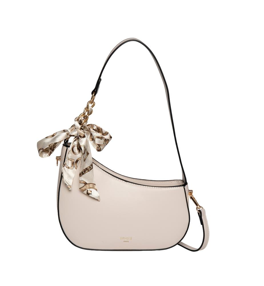 Sac à Main Fleurs - Creme
