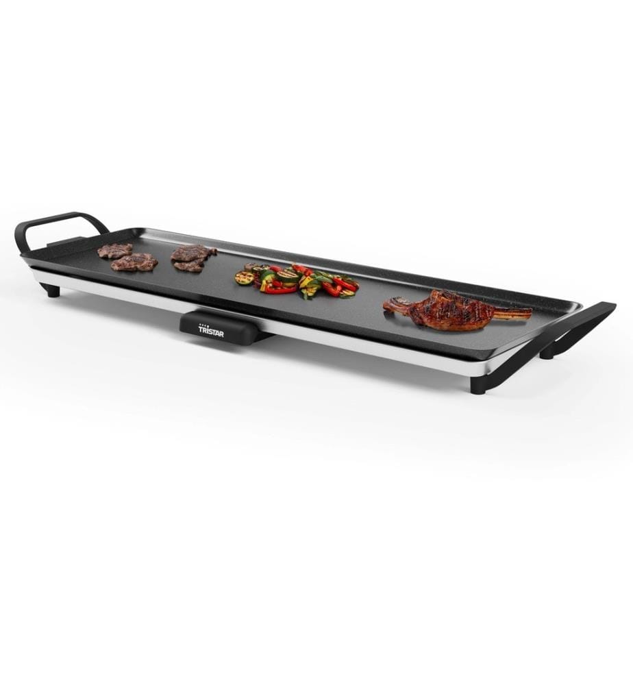 TRISTAR - Barbecue de table BP-2668 Slim L 1800 W