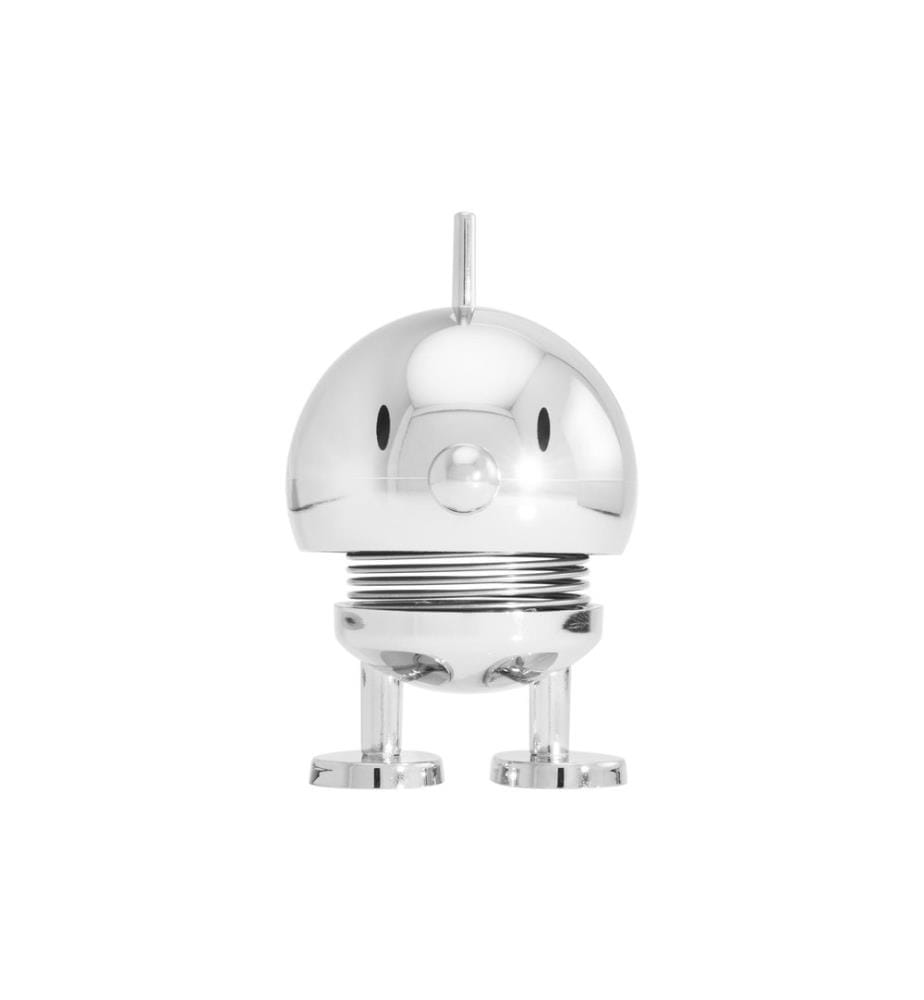 HOPTIMIST - Objet à exposer Bumble Chrome S 7.9 cm, Chrome