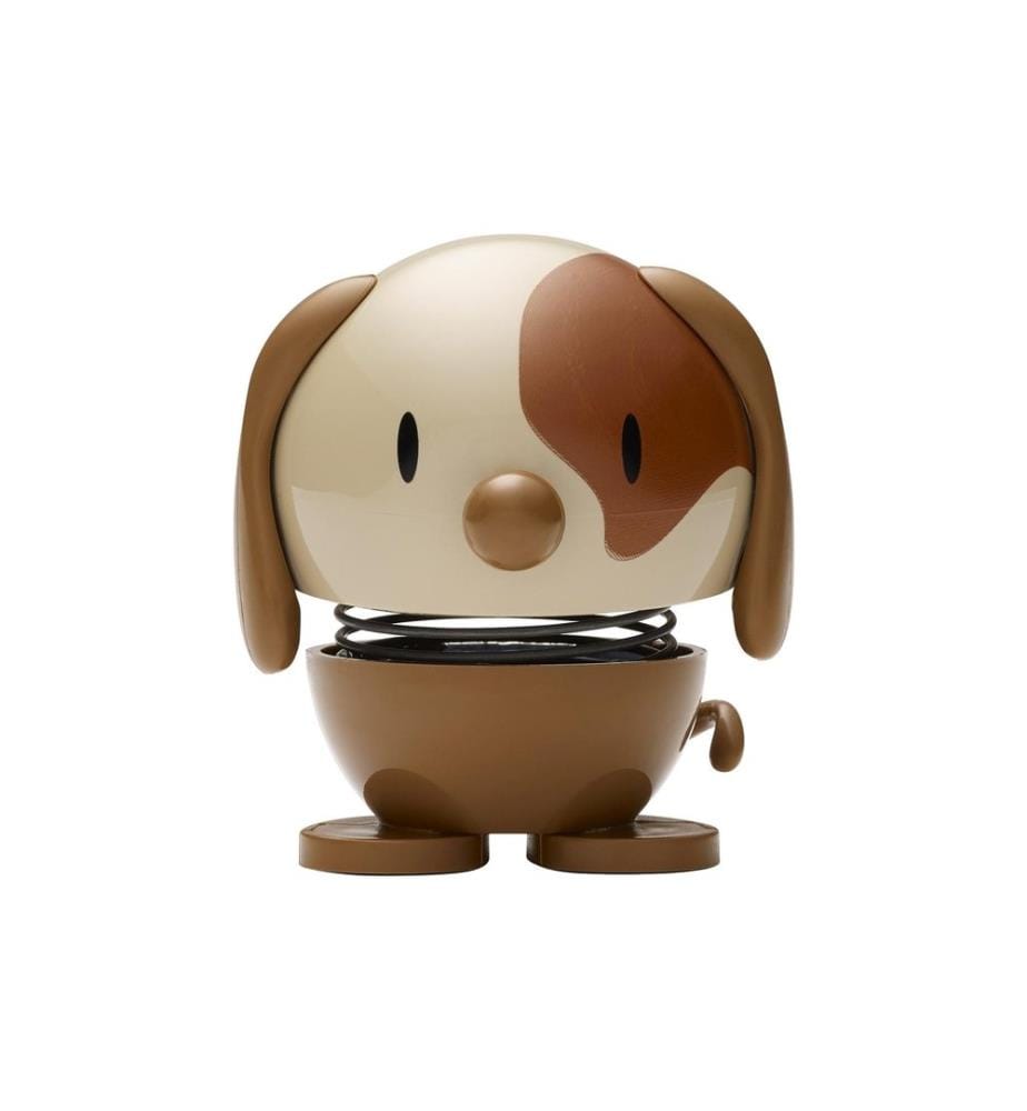 HOPTIMIST - Objet à exposer Bumble chien S 6.5 cm, Brun