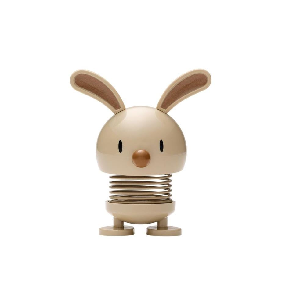 HOPTIMIST - Objet à exposer Bumble Bunny S 9 cm, Brun clair