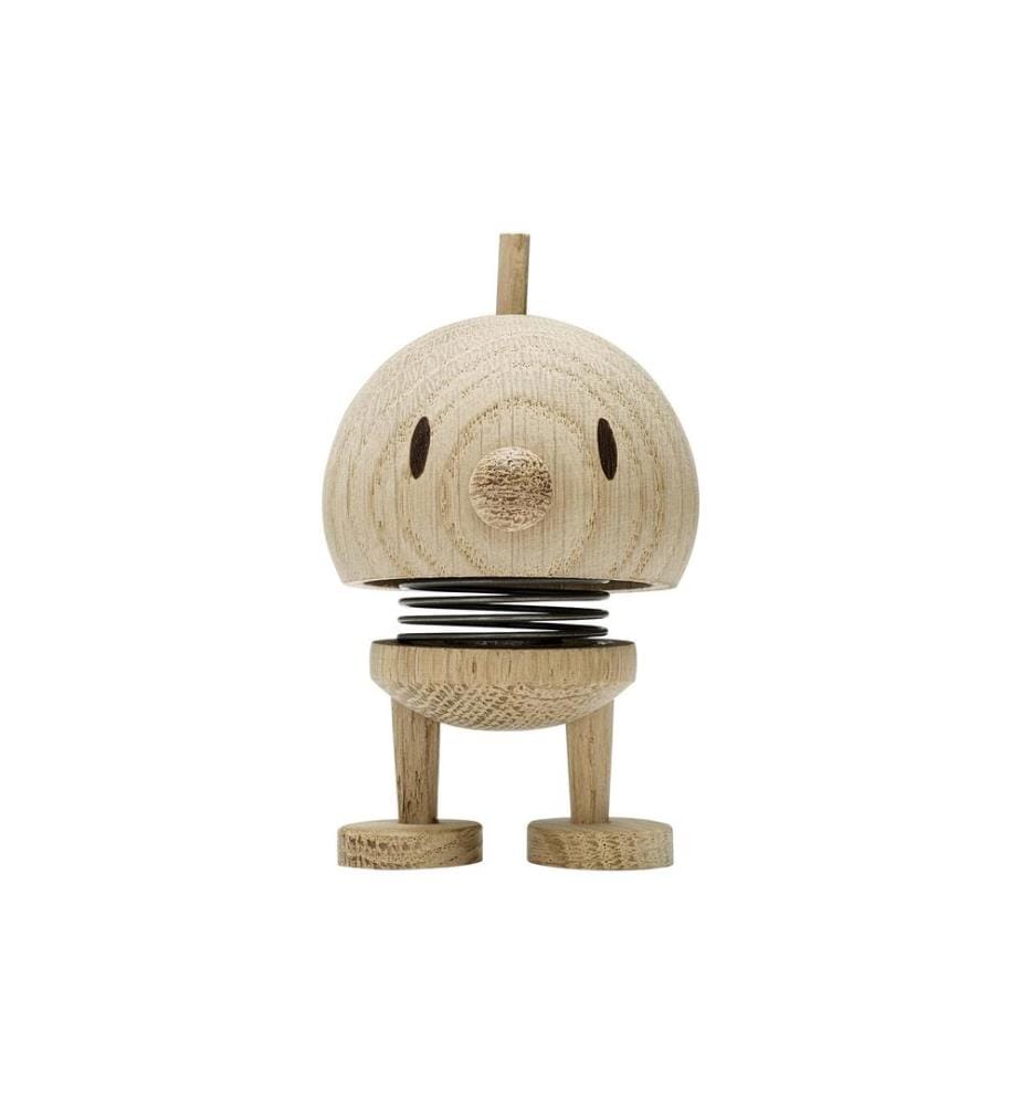 HOPTIMIST - Objet à exposer Bumble Oak S 6.8 cm, Nature