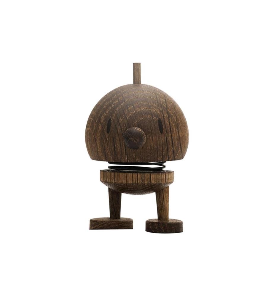 HOPTIMIST - Objet à exposer Bumble Oak S 6.8 cm, Brun foncé