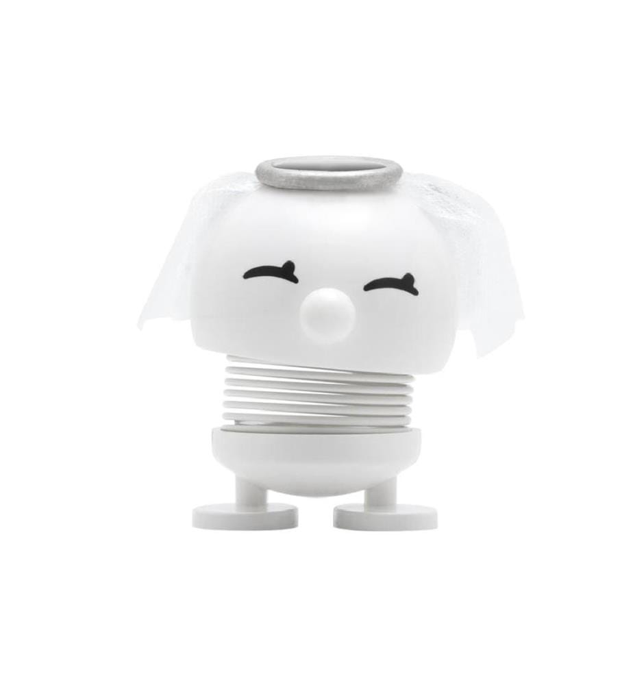 HOPTIMIST - Objet à exposer Bimble mariée S 7.2 cm, Blanc