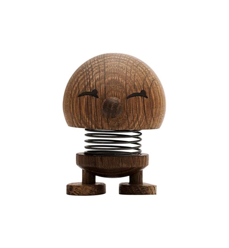 HOPTIMIST - Objet à exposer Bimble Oak S 6.8 cm, Brun foncé